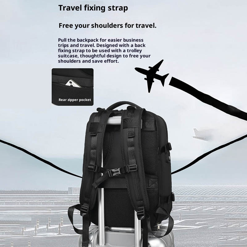 Vacuum-Compression Travel Waterproof Backpack