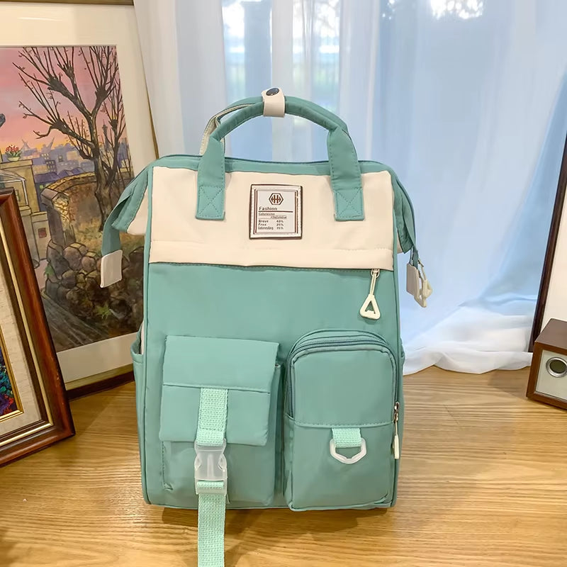 Large Capacity Casual Backpack with Waterproof Feature New College Style Travel and Computer Bag Wholesale 2774