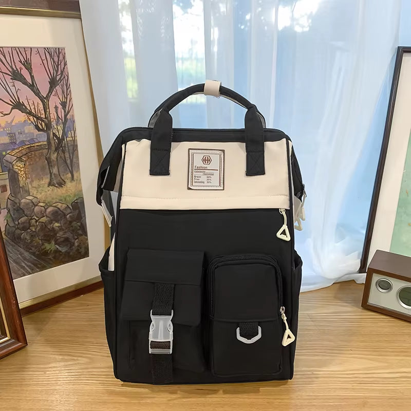 Large Capacity Casual Backpack with Waterproof Feature New College Style Travel and Computer Bag Wholesale 2774