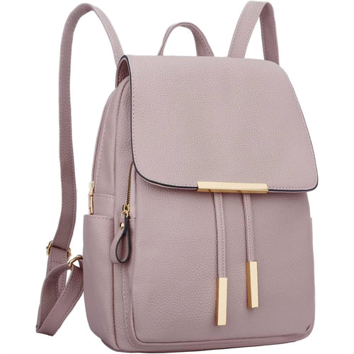 Trendy Leather Backpack Purse for Women Ladies Stylish Shoulder Travel Custom Daypacks Bags Casual Sports Backpacks