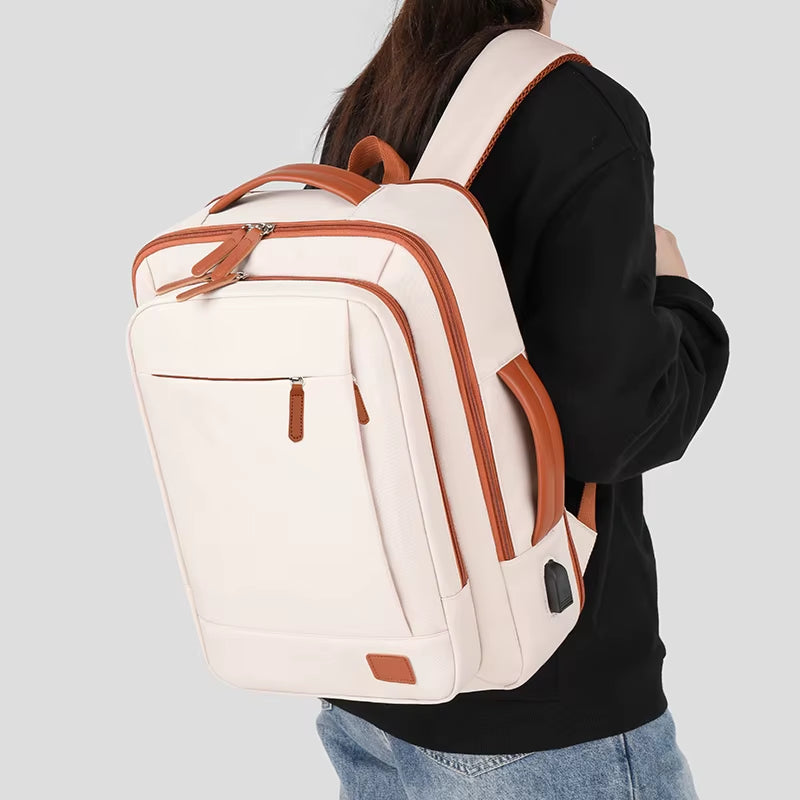 Backpack, Large-Capacity, Lightweight Computer Bag for Students, Business Leisure, Business Trip, College Student Schoolbag