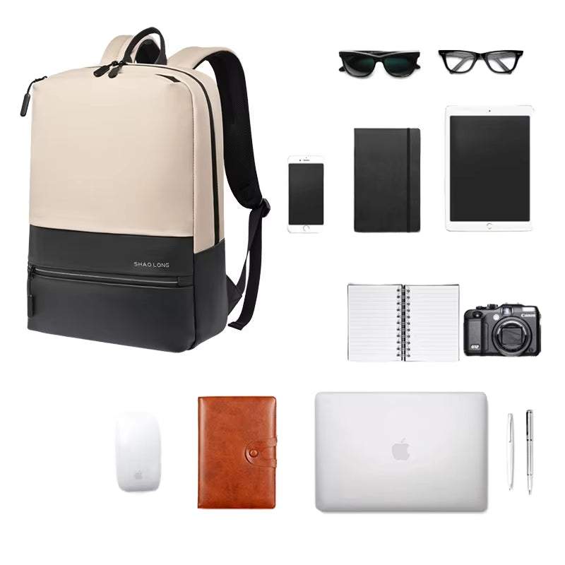 2025 Custom Student Nylon Backpack USB Waterproof Zipper Stylish School Travel Bag Trending Lifestyle Accessory for Men Women