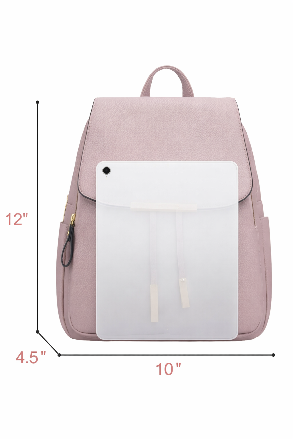 Amora Leather Backpack Purse