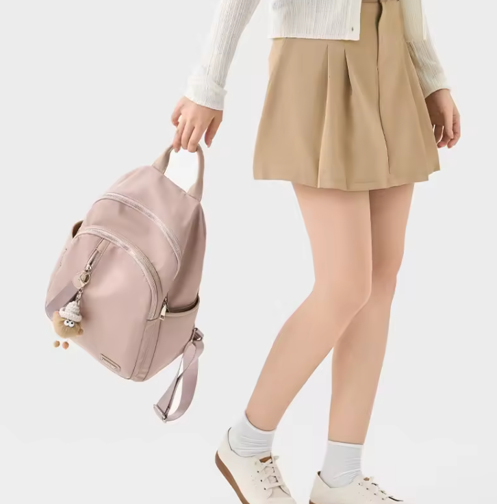 Lightweight Pink Casual Backpack