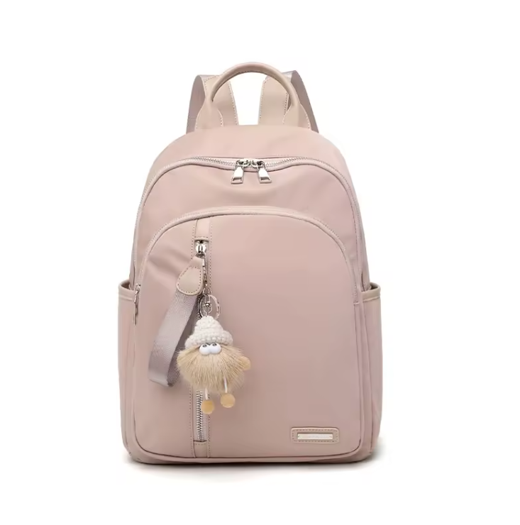 Lightweight Pink Casual Backpack