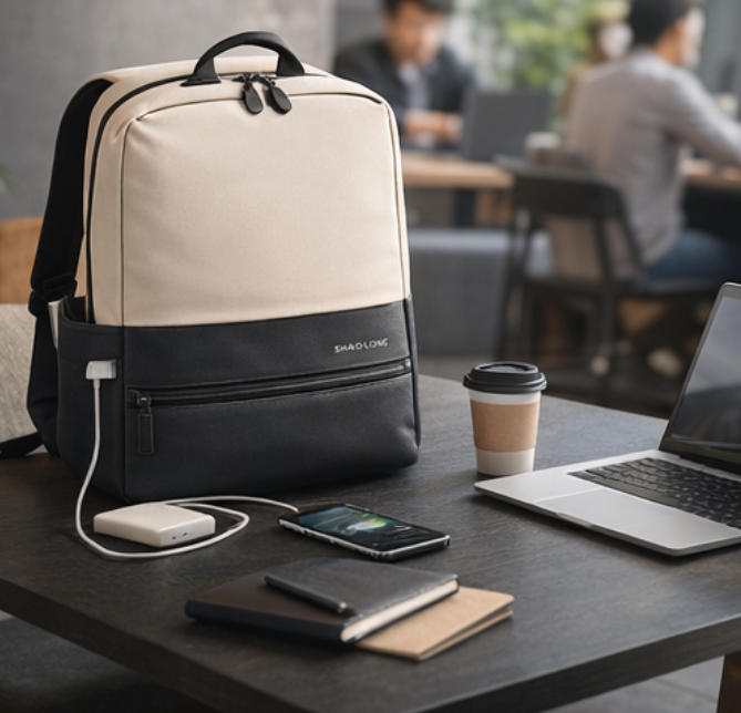 USB Student Laptop Backpack