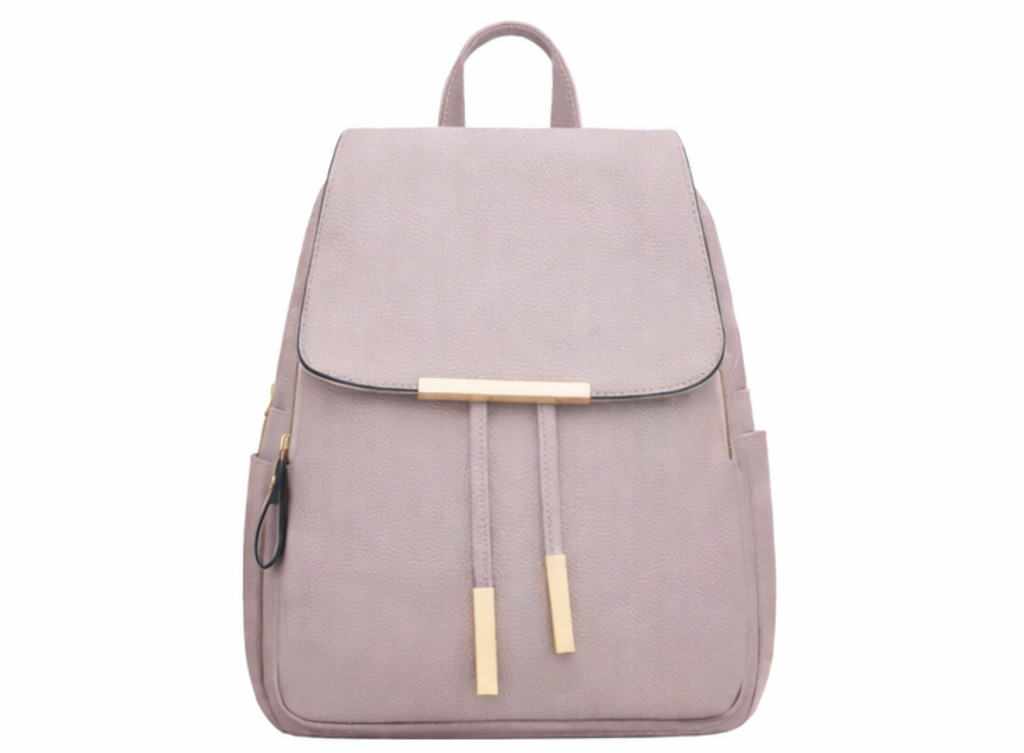 Amora Leather Backpack Purse