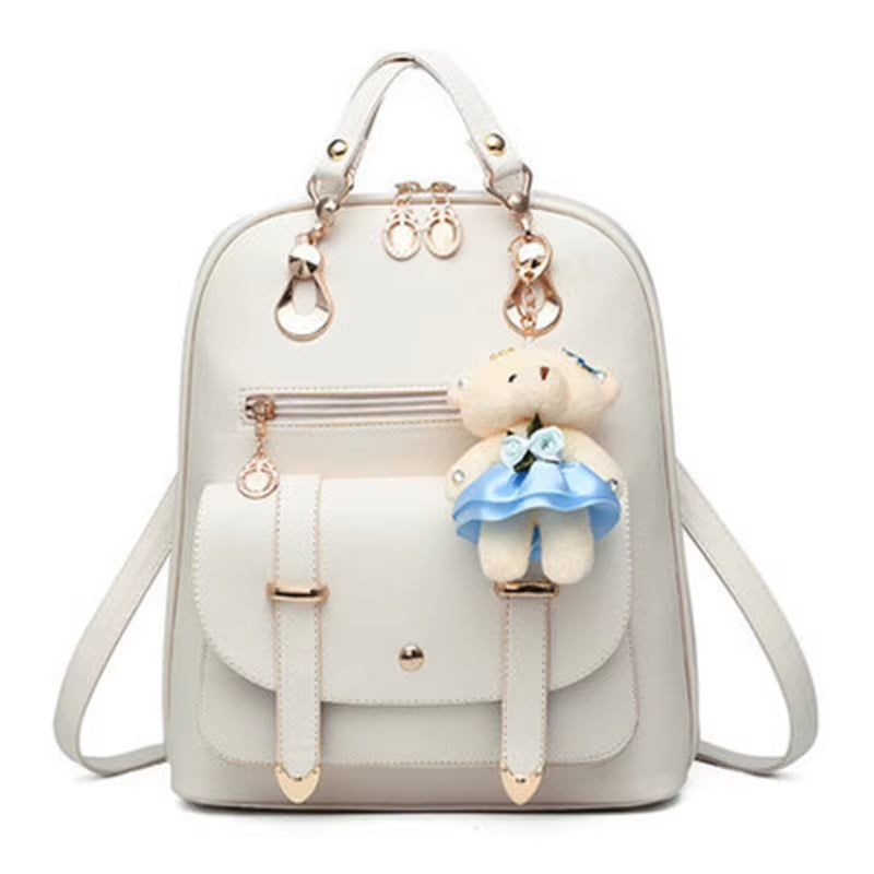 Girl Cute Mini School Backpack Womens Double Strap Shoulder Bag Wholesale Shoulder Bag New Trend Fashion Women'S Backpack