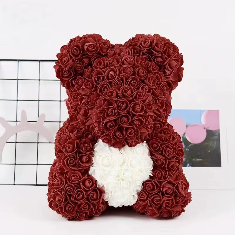 Eternal Rose Bear