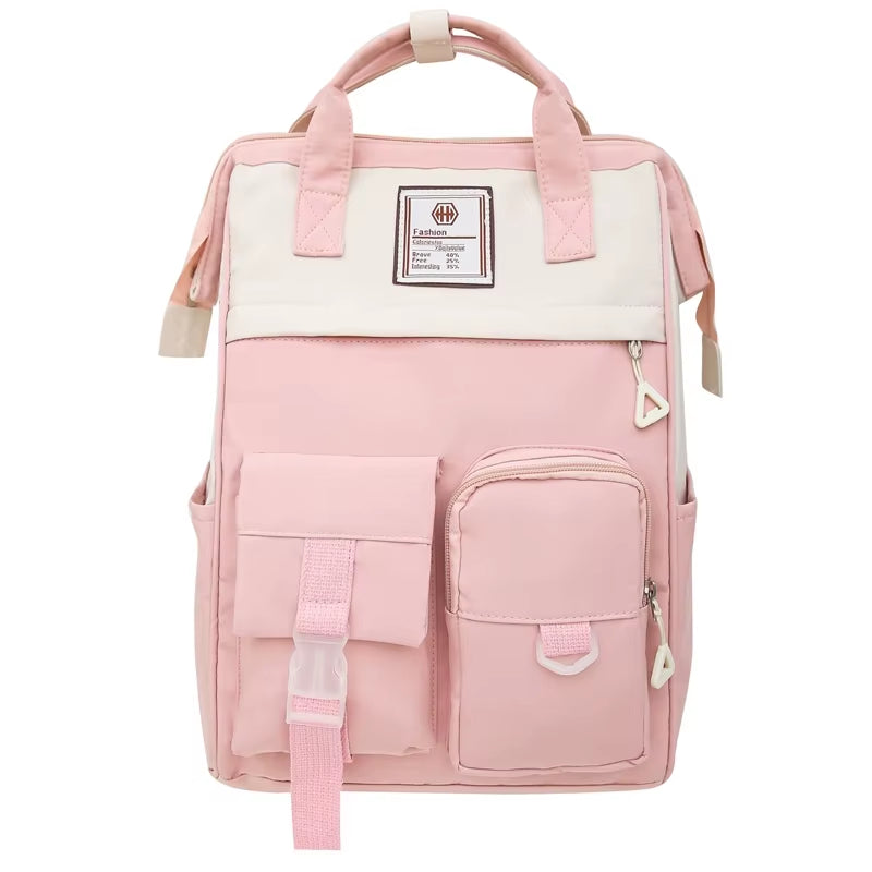 Large Capacity Casual Backpack with Waterproof Feature New College Style Travel and Computer Bag Wholesale 2774
