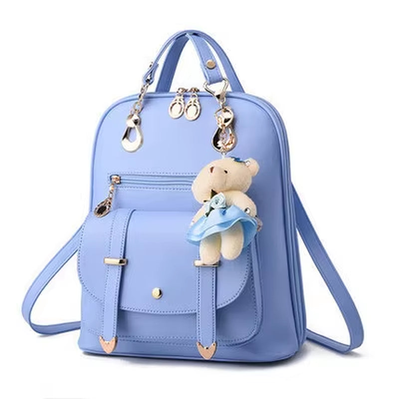 Girl Cute Mini School Backpack Womens Double Strap Shoulder Bag Wholesale Shoulder Bag New Trend Fashion Women'S Backpack