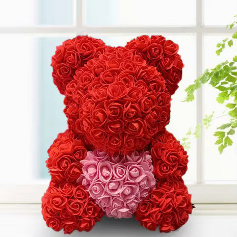 Eternal Rose Bear
